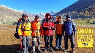 CHANDRAKHANI PASS amp ANIMAL PASS SERIES  ANIMAL PASS  EAST TOSH GLACIER TREK  FINAL EP  OCT24 [upl. by Annuahsal]