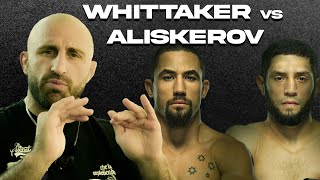 Breakdowns With Volk  UFC Saudi Arabia  Whittaker Vs Aliskerov [upl. by Layod965]