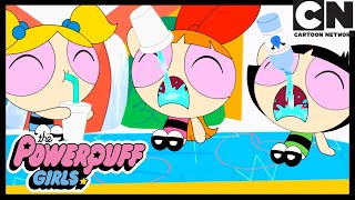 Hiccups Are Destroying Townsville  Powerpuff Girls  Cartoon Network [upl. by Ledba]