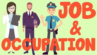 Occupation Names  Learning Job and Profession List for Kids in English [upl. by Hurff331]