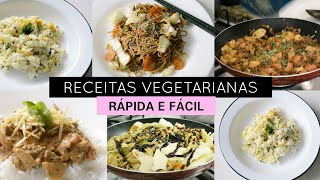 RECEITAS VEGETARIANAS RÁPIDA E FÁCIL OvoLacto  Amanda Oliveira [upl. by Aniweta90]