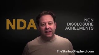 What is a Non Disclosure Agreement NDA   The Startup Shepherd [upl. by Belita]