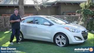 2013 Hyundai Elantra GT Hatchback Compact Car Video Review [upl. by Erodeht297]