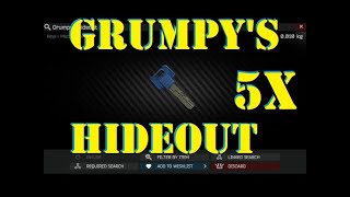 01491  Using Grumpys Hideout Key 5 Times  Escape From Tarkov [upl. by Eaner]