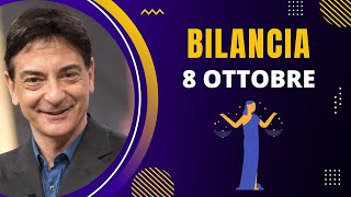 Bilancia ♎️ LOroscopo di Paolo Fox  8 Ottobre 2024  Calma apparente fuoco sotto la cenere [upl. by Aseen]