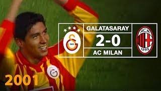 Galatasaray 20 AC Milan  Geniş Özet 07032001 [upl. by Dever]