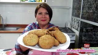 GALLETAS DE AVENA Y PASAS  Silvana Cocina [upl. by Avalsorim]