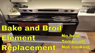 Replace Your Ovens BAKE and BROIL Elements in MINUTES goldhunter137 [upl. by Cass]