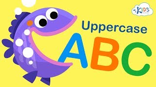 Uppercase Letters  Learn the Alphabet  Grammar for Kids  Kids Academy [upl. by Ellenad163]