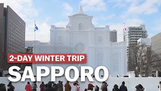 2 Day Sapporo Winter Trip Itinerary  japanguidecom [upl. by Hank]