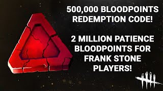 Dead By Daylight Castlevania 🧛500K Bloodpoints Code Frank Stone EXTRA 2 Million Bloodpoints [upl. by Onida323]