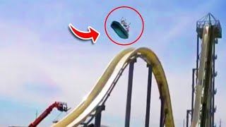 water slide accident compilation 2024 [upl. by Briny595]