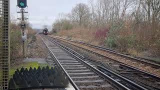 Braunton pulling golden arrow through Harrietsham Dec 2023 [upl. by Gorman]