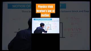 Newtons laws of motion trickNLM trick shorts ytshort trending physics physicstrick [upl. by Adnamal]