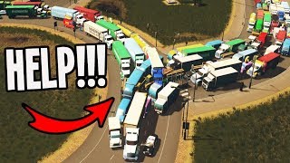 City has Roundabouts plus Horrendous TrafficWHAT NOW Cities Skylines [upl. by Ib751]