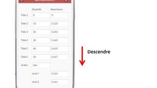 Tutoriel application quotSpectrophotométriequot [upl. by Thorncombe]