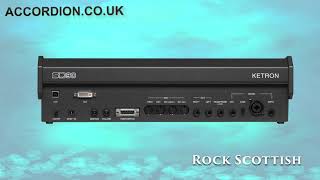 Ketron SD90 Rock Scottish [upl. by Ashil]