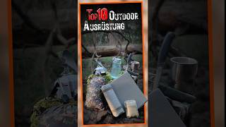 Anfänger Bushcraft Outdoor Ausrüstung Top 10🪚🗡️💥 [upl. by Odab]