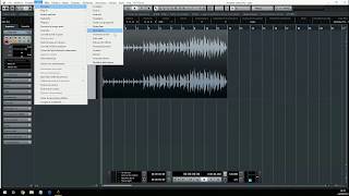 Come alzare o abbassare di semitoni una canzone o uno strumento in cubase [upl. by Nowell]