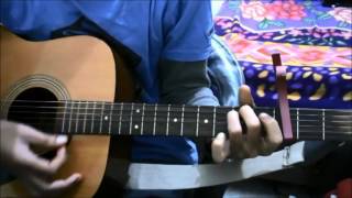 Ek Ajnabee Haseena Se Mulakat Ho Gai  EASY GUITAR COVER LESSON CHORDS CAPO [upl. by Kelwen]