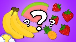 Fruit Guessing Game for Kids  CheeriToons [upl. by Azilem]