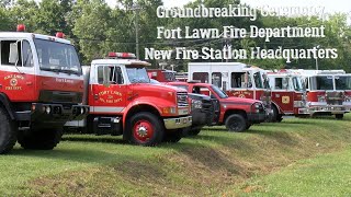 Fort Lawn Fire Department Groundbreaking For New Fire Station Headquarters [upl. by Decrem]