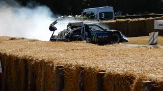 Ford RS200 Crashes Hard On 2018 Goodwood FOS  CAUGHT IT ON CAMERA [upl. by Katlaps935]