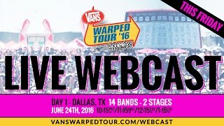 Warped 2016 Webcast Coming June 24th [upl. by Ttesil]