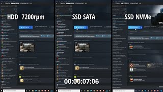 Rendimiento HDD Vs SSD SATA Vs SSD NVMe y otras diferencias [upl. by Johannes668]