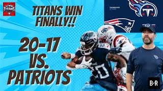 BR Titans DEFEAT the Patriots 2017are you HAPPY with the WIN WE DISCUSS [upl. by Ilrac]