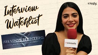 📺 SHADOWHUNTERS  La Watchlist de Emeraude Toubia Izzy [upl. by Bohaty]