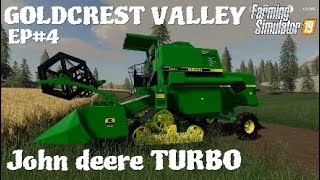 GOLDCREST VALLEY  JOHN DEERE TURBO  Farming Simulator 19 EP4 [upl. by Schaaff635]