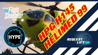 MSFS  HPG H145  HELICOPTER 4K ACTION [upl. by Atilef753]