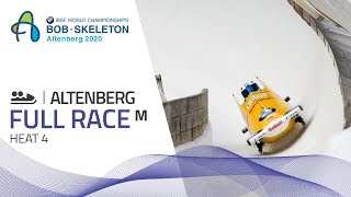 Altenberg  BMW IBSF World Championships 2020  2Man Bobsleigh Heat 4  IBSF Official [upl. by Natloz]