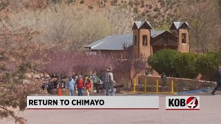 Pilgrimage to El Santuario de Chimayó returns [upl. by Bibeau324]