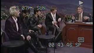 Duran Duran Interview 1993 Leno [upl. by Ydneh]