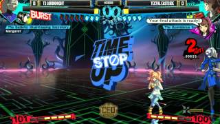 CEO 2015  Persona 4 Ultimax  Top 8  TS LordKnight Margaret vs Tectal Eastside Rise [upl. by Agnella252]