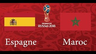 Suivez Espagne Vs Maroc en direct [upl. by Llemhar]