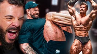 Reagindo ao Treino de PERNA do CBUM depois de Ganhar o MR OLYMPIA [upl. by Yevrah]