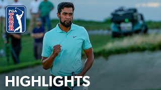 Tony Finau shoots 6under 65  Round 4  THE NORTHERN TRUST  2021 [upl. by Divd]