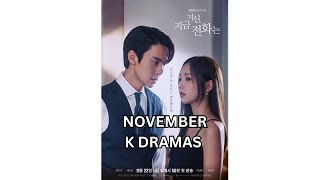 November K Dramas  Ji Chang Wook  Kim Se Jong  Gong Yoo  Yoo Yeon Seok  Lee Min Ki [upl. by Orford]