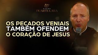 OS PECADOS VENIAIS TAMBÉM OFENDEM A DEUS  PADRE DUARTE LARA [upl. by Sension]