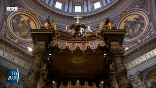 Vaticano al via restauro Baldacchino di San Pietro [upl. by Oninrutas]