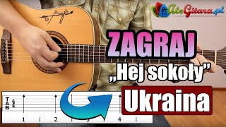 Ukraina quotHej sokołyquot  Gitara krok po kroku 1215  Poziom 1 [upl. by Comras]