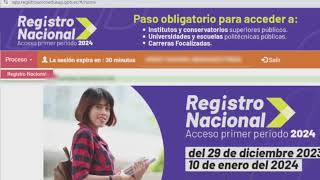 Tutorial Registro Nacional 2024 [upl. by Placia]