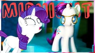 RARITY IS A BOY Midnight Rarity Custom My Little Pony DIY MLP OOAK [upl. by Telocin]