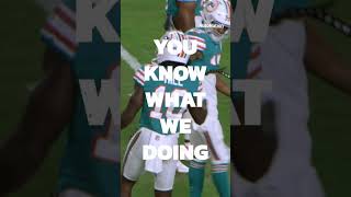 Jaylen waddle and tyreek gas up miamidolphins football miamidolphis godolphins dolphin finsup [upl. by Ahtabat]