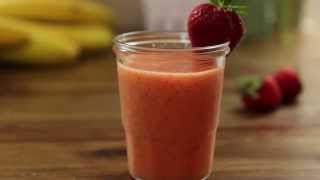 How to Make a Basic Fruit Smoothie  Smoothie Recipes  Allrecipes [upl. by Linsk]