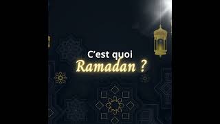 Cest quoi Ramadan [upl. by Dasteel]