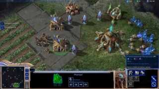 Starcraft II Wings of Liberty Gameplay HD5450 HD [upl. by Nocaed]